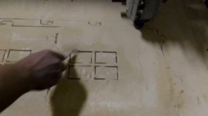 Фанера 6мм, фреза 3мм кукуруза, скорость 2.9м/мин