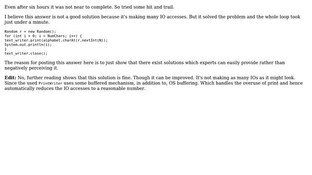 Generating a very long random string of letters (3 Solutions!!) смотреть онлайн
