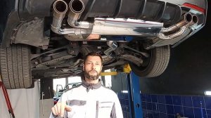 новый выхлоп BMW 328i, управляемая бестия.