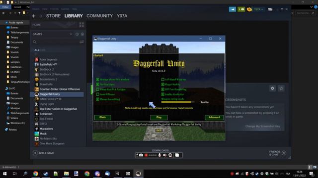 Daggerfall Unity Multiplayer with steam Tutorial