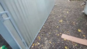 Двухскатный каркасный  гараж металлический разборный пенал 4х7х2.50м с толщиной профлиста 0.8мм