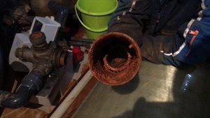 Замена фильтрующей засыпки обезжелезивания и умягчения на ВЗУ КП Бремен