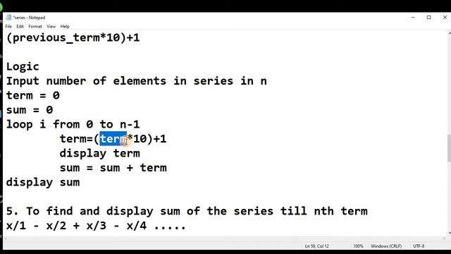 Java Sum of series 4