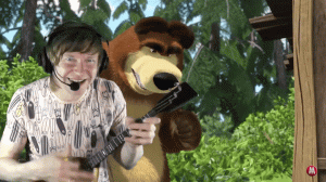 Про  варенье (Маша и медведь). Кавер-версия Андрея Матвеева на балалайке.