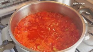 Томатный Соус Шакшука (менемен) для зимней и вкусной яичницы или других блюд! Быстро и практично!