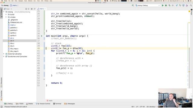 C11: [CKong] Episode 2 - const, static, arrays, and pointers смотреть онлайн