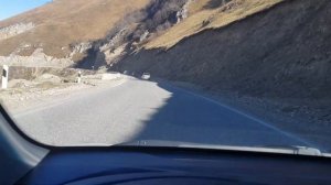 Дорога с Ботлиха в Чечню