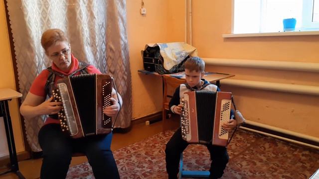 Филиппов Кирилл, Тактаева О. М. - "Там, за речкой, там, за перевалом" русская народная песня. смотреть онлайн