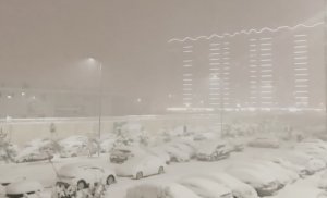 Анапу завалило снегом!