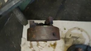 удаляем ржавчину с токарного патрона 3