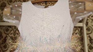 Костюм снежинки своими руками