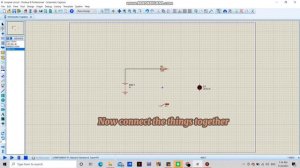 Simple circuit for beginner using proteus 8