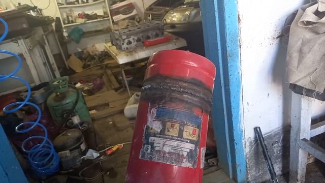 Опель  Вектра- восстановление после загиба клапанов