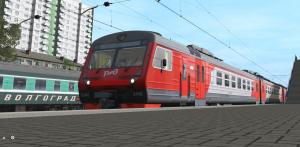 Trainz 2019, ЭД4М - 0448 Запуск.