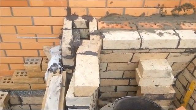 Мангал из кирпича, топка смотреть онлайн
