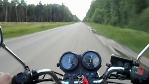 Honda ntv 650 ride
