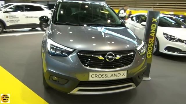 2018 Opel Crossland X Innovation 1.2 Turbo 110 - Exterior and Interior - Salon Automobile Lyon 2017 смотреть онлайн