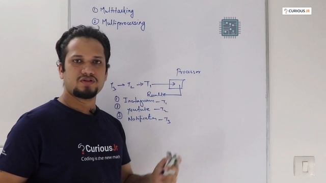 Multitasking and Multiprocessing | Coding Guru- Class 3 | Coding for Kids on Mobile | CuriousJr