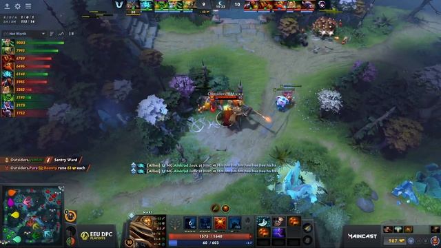 Outsiders vs Mind Games | Game 1 | Dota Pro Circuit Eastern Europe - Division 1