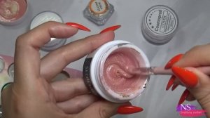 Самозамес ГЕЛЯ с блестками. Как сделать молочный гель. Цветные гели с поталью.