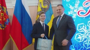 Глава Оренбурга Сергей Салмин встретился с одаренными детьми