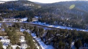 Маганск, Красноярский край, с высоты птичьего полета, аэросъемка, dji Phantom 4