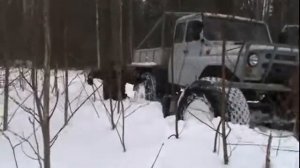 Снегоболотоход на шинах низкого давления