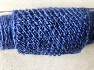 Простой узор из 2 рядов