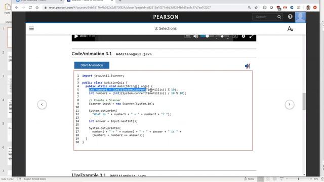 Daniel Liang Sections 3.1 and 3.2 смотреть онлайн