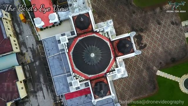 The Art of Flight Series | The Bird's-Eye View | Drone Videography | Masjid Zahir, Alor Setar | смотреть онлайн