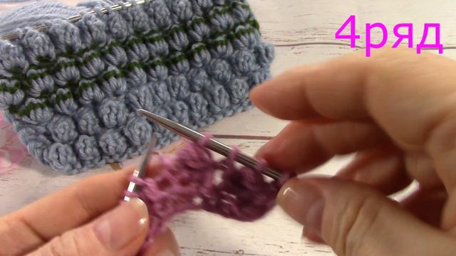 Потрясающий Узор "КРЫЖОВНИК". / knitting pattern/.