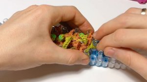 3d ВЕСЕЛЫЙ КОРЕНЬ (Малыш Грут "Стражи Галактики") из Rainbow Loom Bands. Урок 192