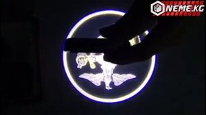 СВЕТОДИОДНАЯ ПРОЕКЦИЯ ЛОГОТИПА В ДВЕРИ