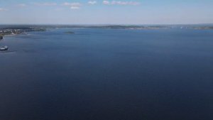 Петрозаводск (Карелия), Онежское озеро, Лососинское озеро. (Виды с дрона на город и озёра).