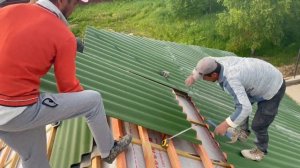 Правильная подгонка и профессиональная укладка шифера