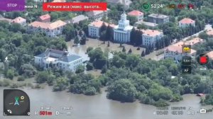 Так сейчас выглядит Новая Каховка 😢