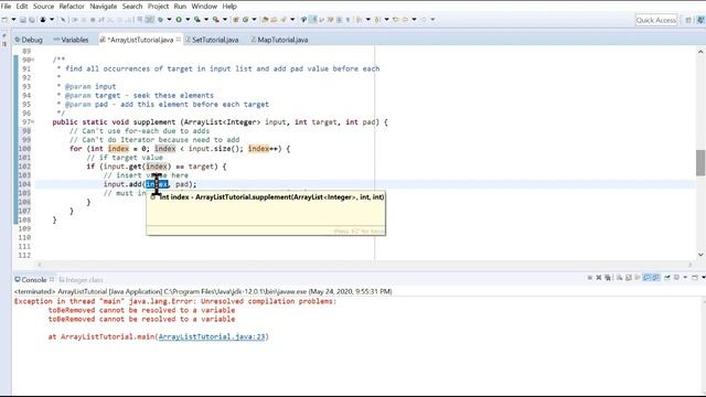 Java ArrayList Tutorial