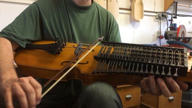 Fiolharpa (fiddle tuned nyckelharpa, Geigenharpa) смотреть онлайн
