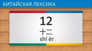 Китайский язык часть 4 | Числа от 0 до 20