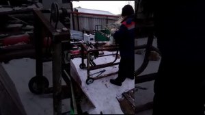 винтовой дровокол морковка видео отзыв.