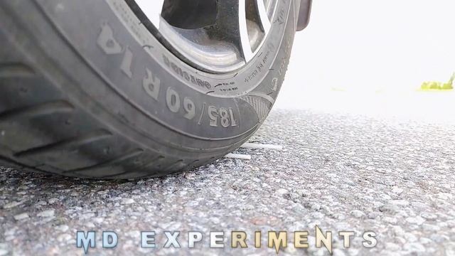 Автомобиль против Вещей | Experiment: Car vs Things: Sweet Food, Chocolate Eggs and other