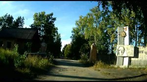 Проехал по территории заброшенной воинской части №63309 в поселке Инженерный