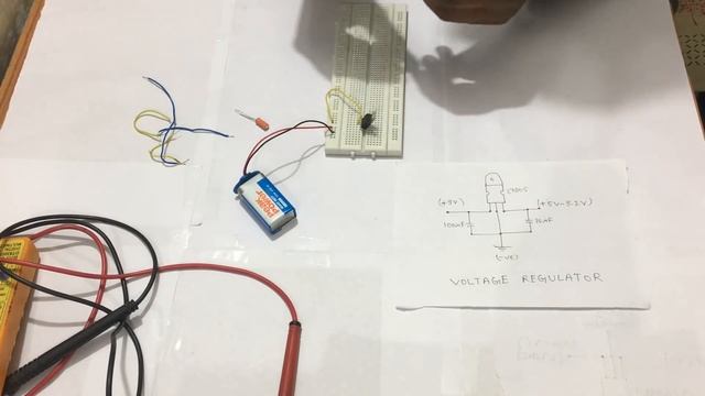 How to make 5 Volt from 12 Volt || LM7805CV || смотреть онлайн