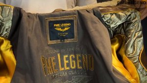 Коричневая куртка-пилот Hudson PME Legend