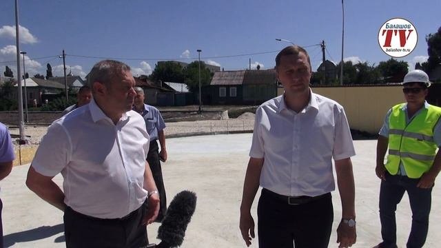 Июльский визит Губернатора в Балашов