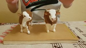 Обзор фигурки симментальской коровы (Schleich, 2008)