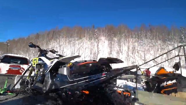 Снегоходный движ сезона 21/22. Дальний Восток. Комсомольск-на-Амуре. смотреть онлайн