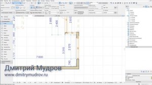 Угловое сопряжение оконных блоков в Archicad