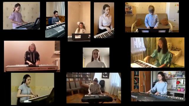 Объединенный детский ансамбль синтезаторов России смотреть онлайн