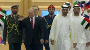 В Абу-Даби прошли переговоры Владимира Путина с на...нцем Арабских Эмиратов Мухаммадом Аль Нахайяном
